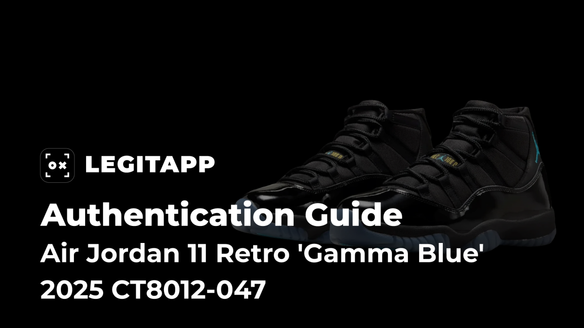 How to Authenticate Air Jordan 11 Retro 'Gamma Blue' 2025 (CT8012-047) (Real vs. Fake Guide)
