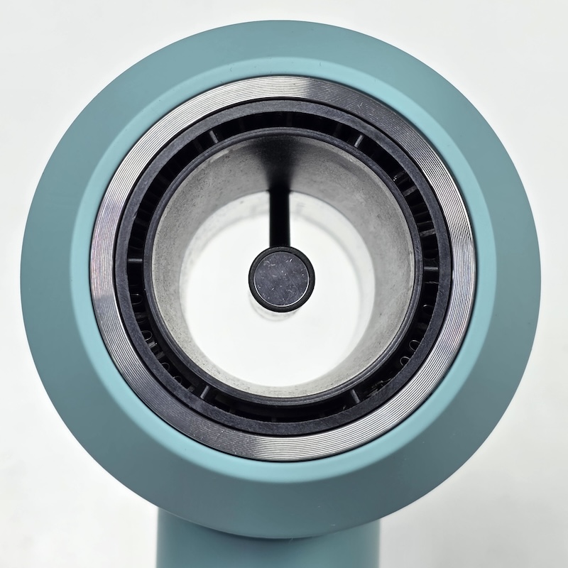 Dyson Hair Dryer — Nozzle Outlet Close-up