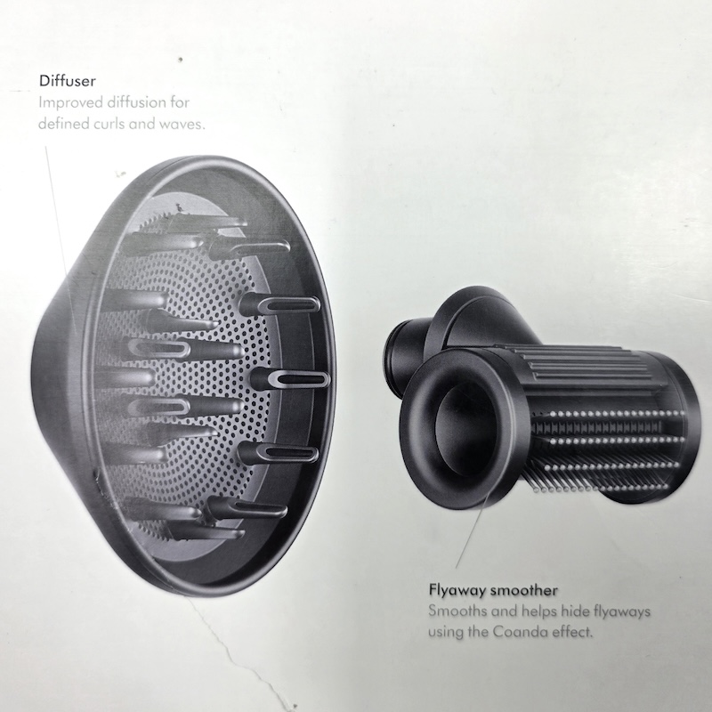Dyson Hair Dryer — Packaging Print Detail (3)
