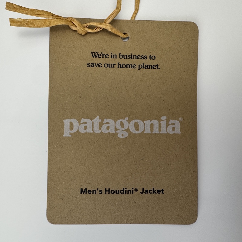 Patagonia Streetwear — Tag (Front)