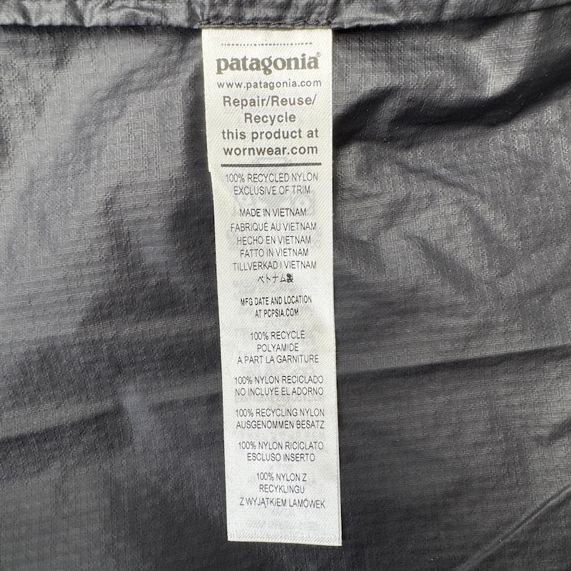 Patagonia Streetwear — Washing Label (1)