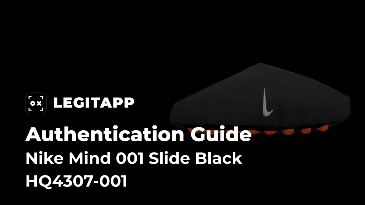 How to Legit Check the Nike Mind 001 Black (HQ4307-001) - Real vs. Fake Guide