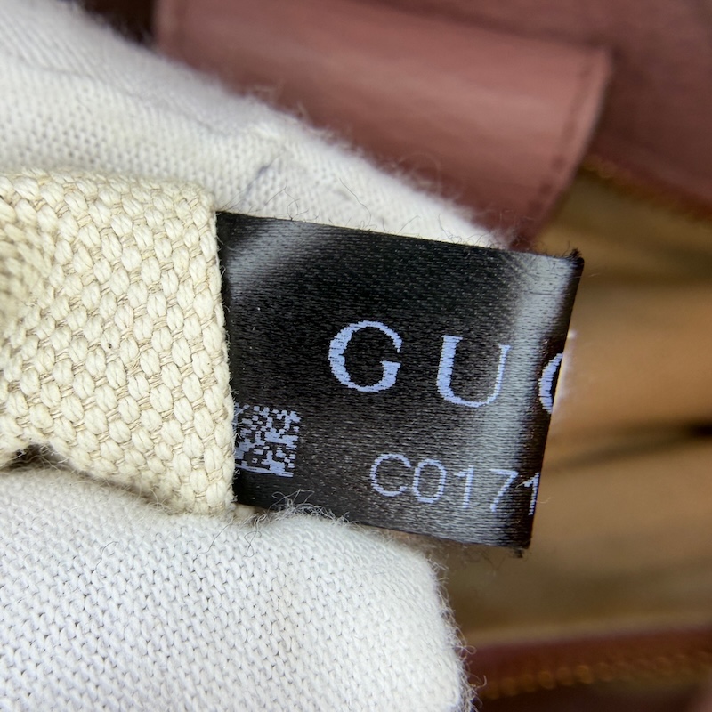 Gucci (グッチ) Bamboo Shopper Tote — 内ラベル (1)