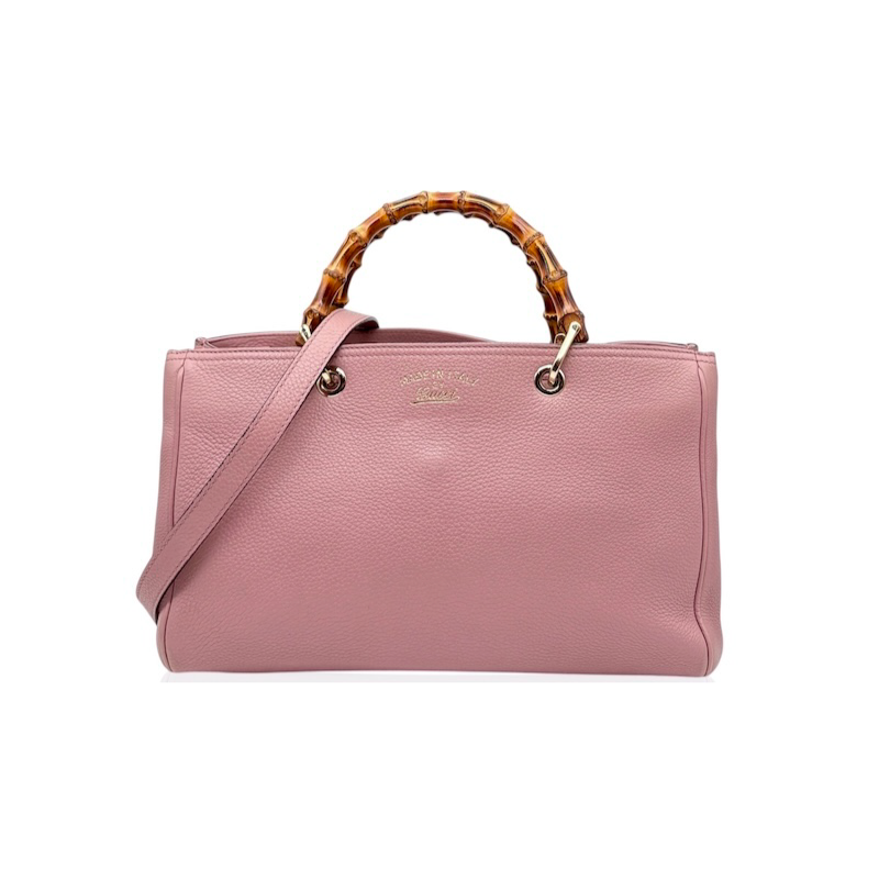 Gucci (グッチ) Bamboo Shopper Tote — 正面