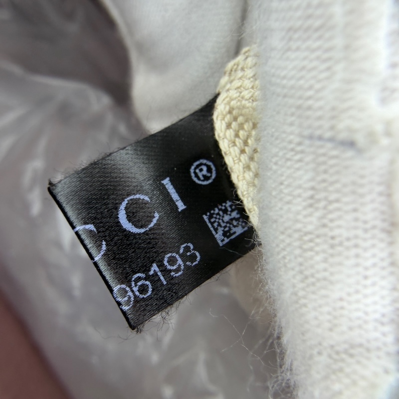 Gucci (グッチ) Bamboo Shopper Tote — 内ラベル (2)