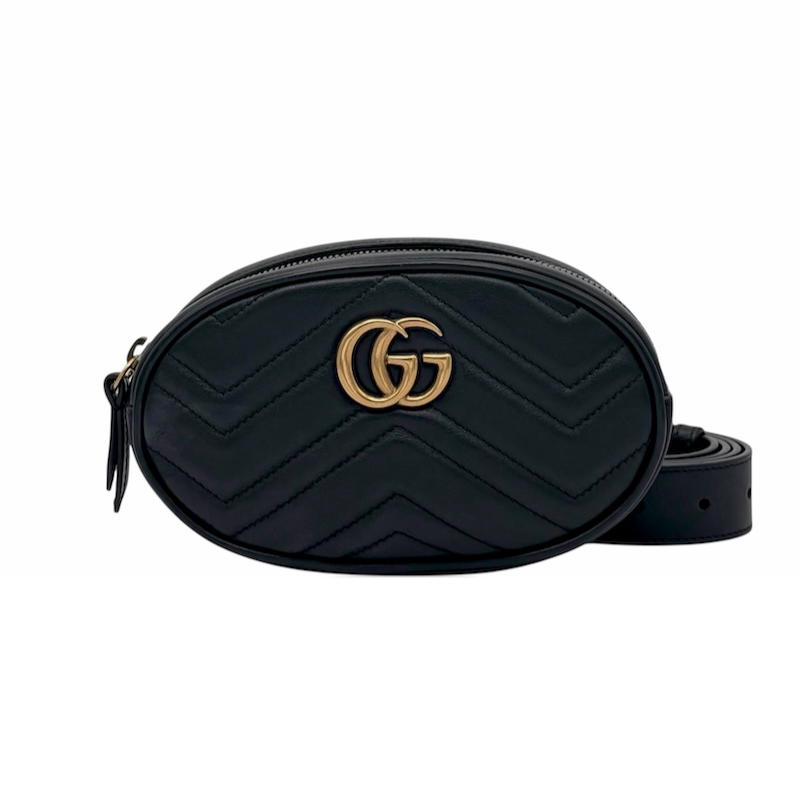 Gucci (グッチ) GG Marmont Belt Bag — 正面