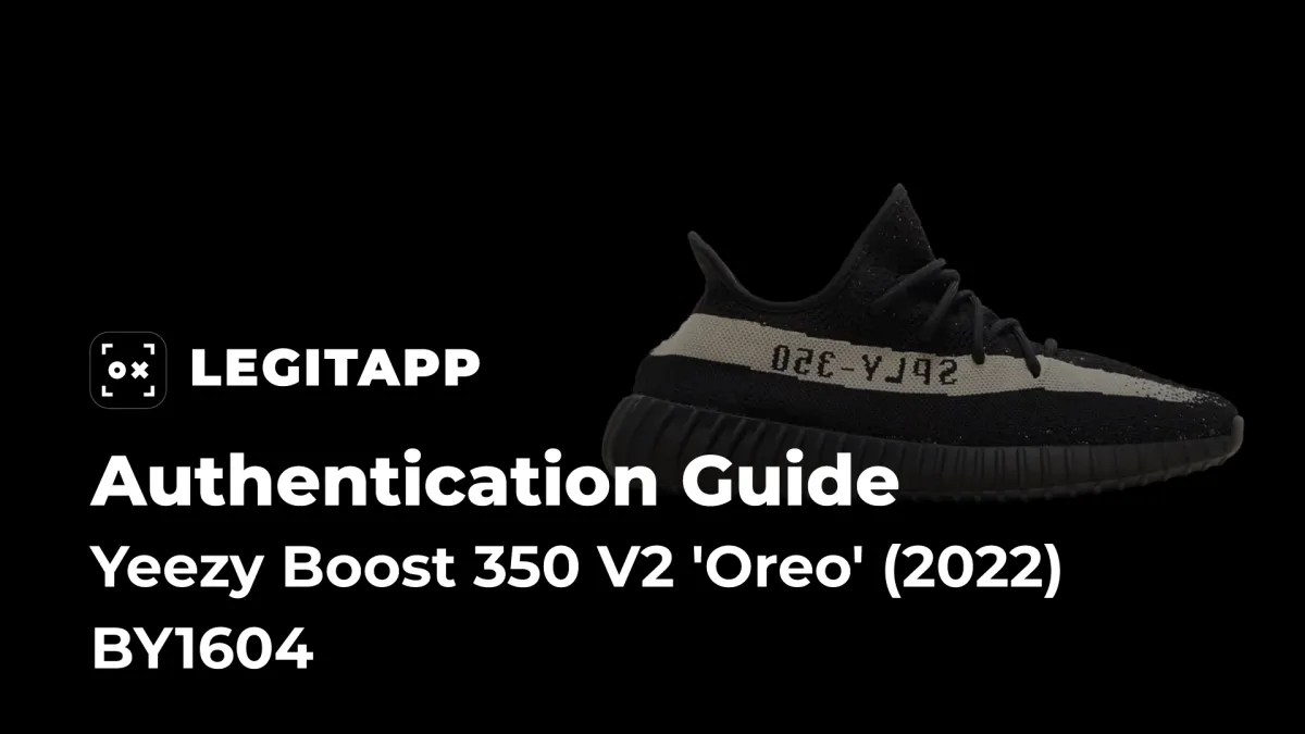 How to Legit Check the Adidas Yeezy Boost 350 V2 “Oreo” (2022) (BY1604) - Real vs. Fake Guide