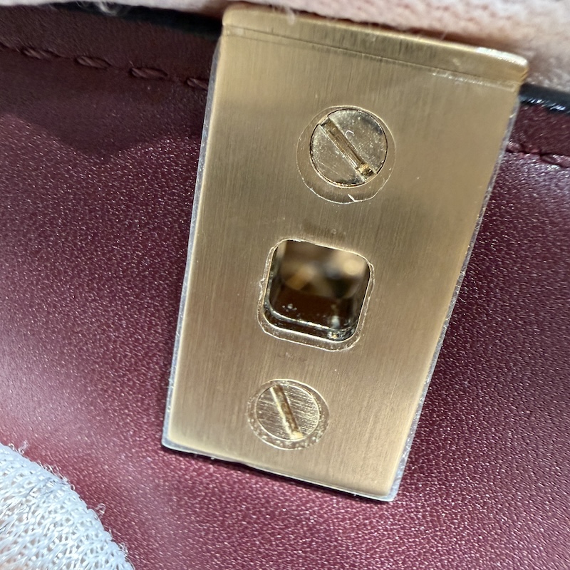 Valextra Handbags — Back of The Lock