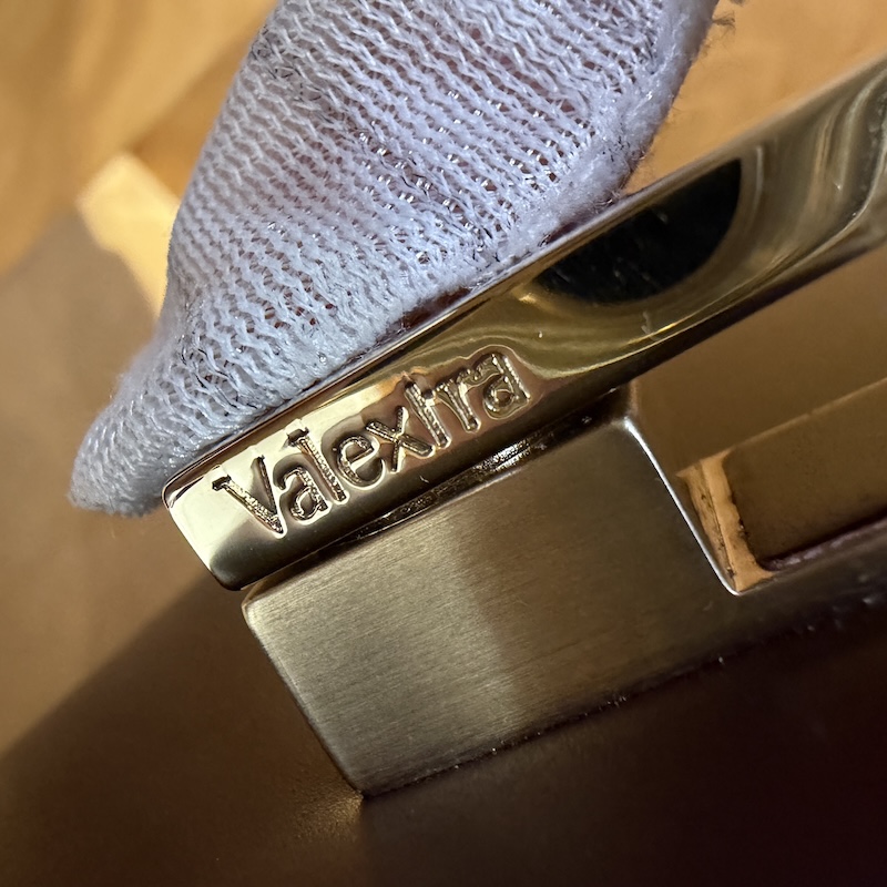 Valextra Handbags — Front Lock Detail