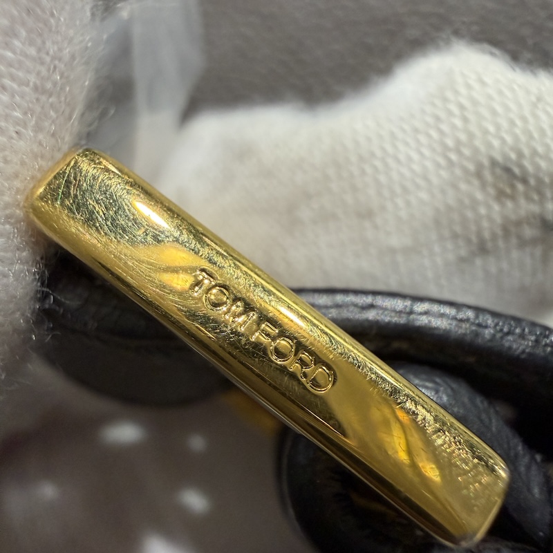 Tom Ford Handbags — Strap Buckle Engraving