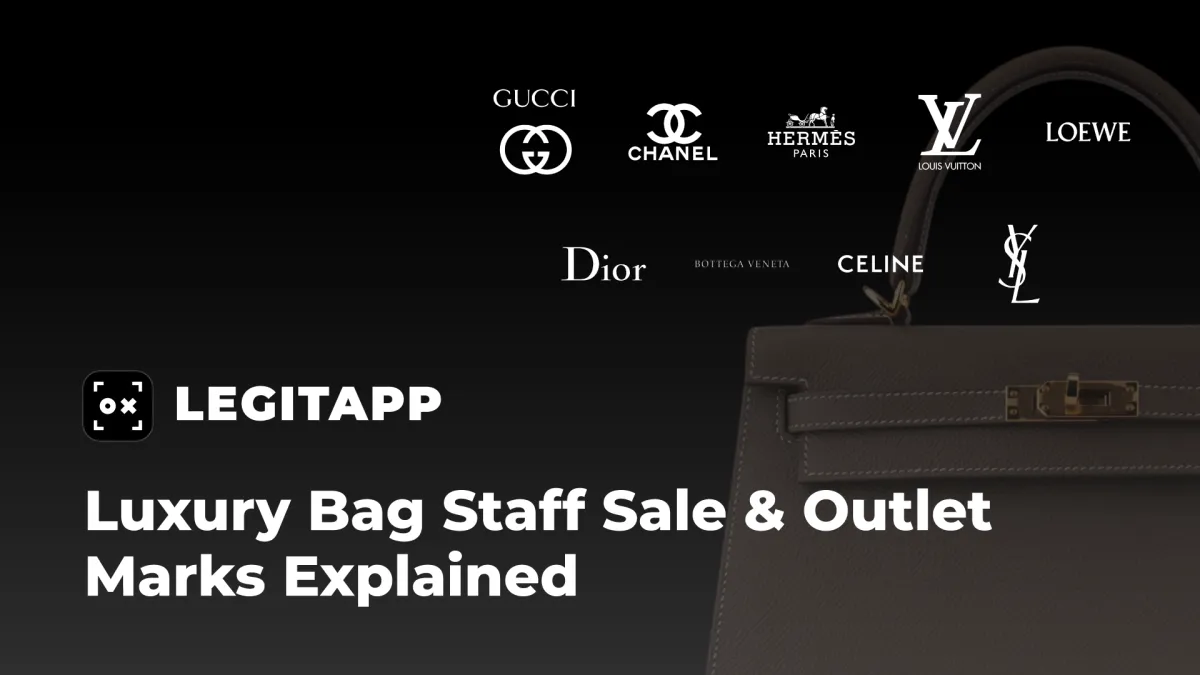 Luxury Staff Sale & Outlet Marks Explained